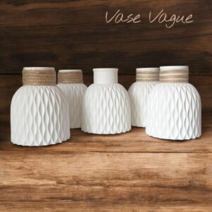 Vase Vague - Sophistiqué et Ondulation