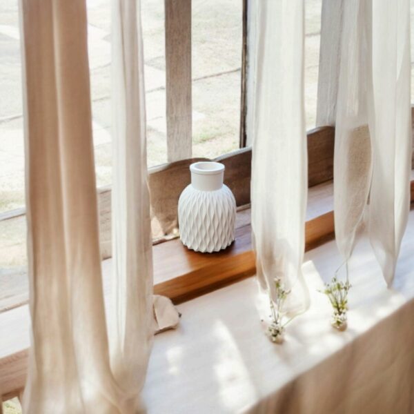 Vase Vague - Sophistiqué et Ondulation
