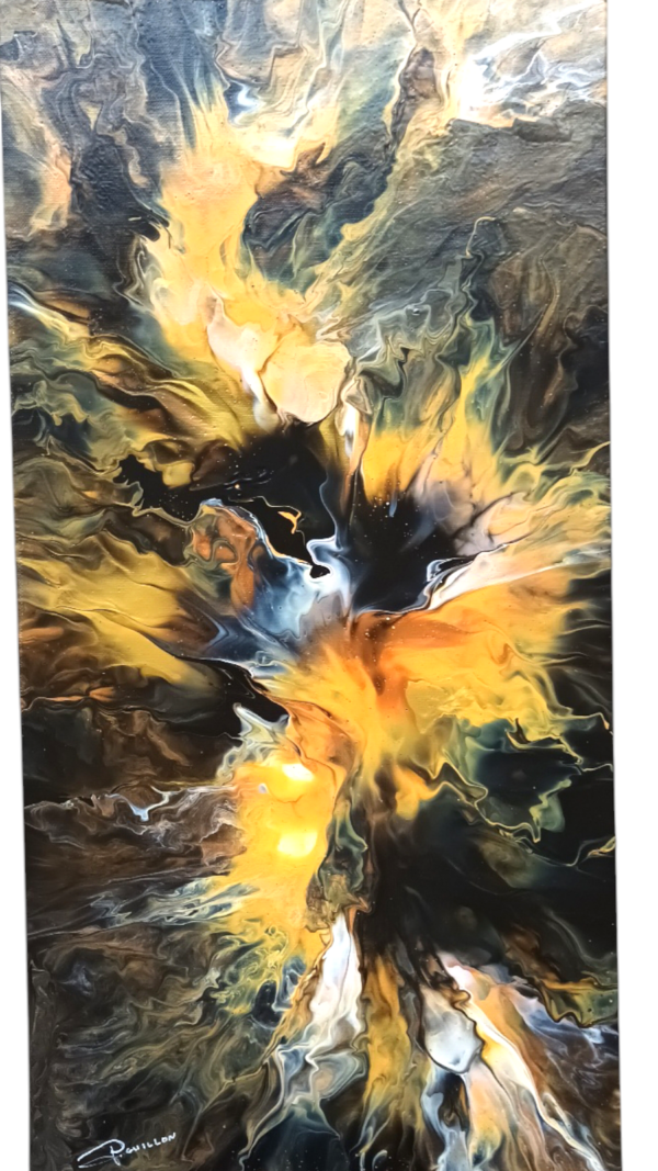 Tableau Eclat Solaire - Intensité et Lumière
