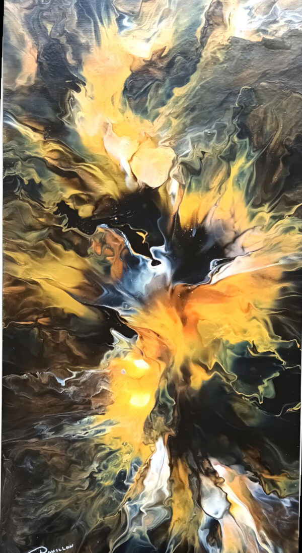 Tableau Eclat Solaire - Intensité et Lumière