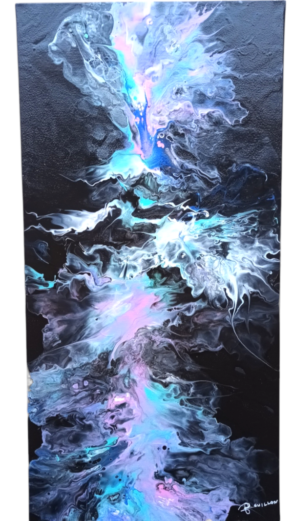Tableau Danse Rose - Luminosité et Evasion