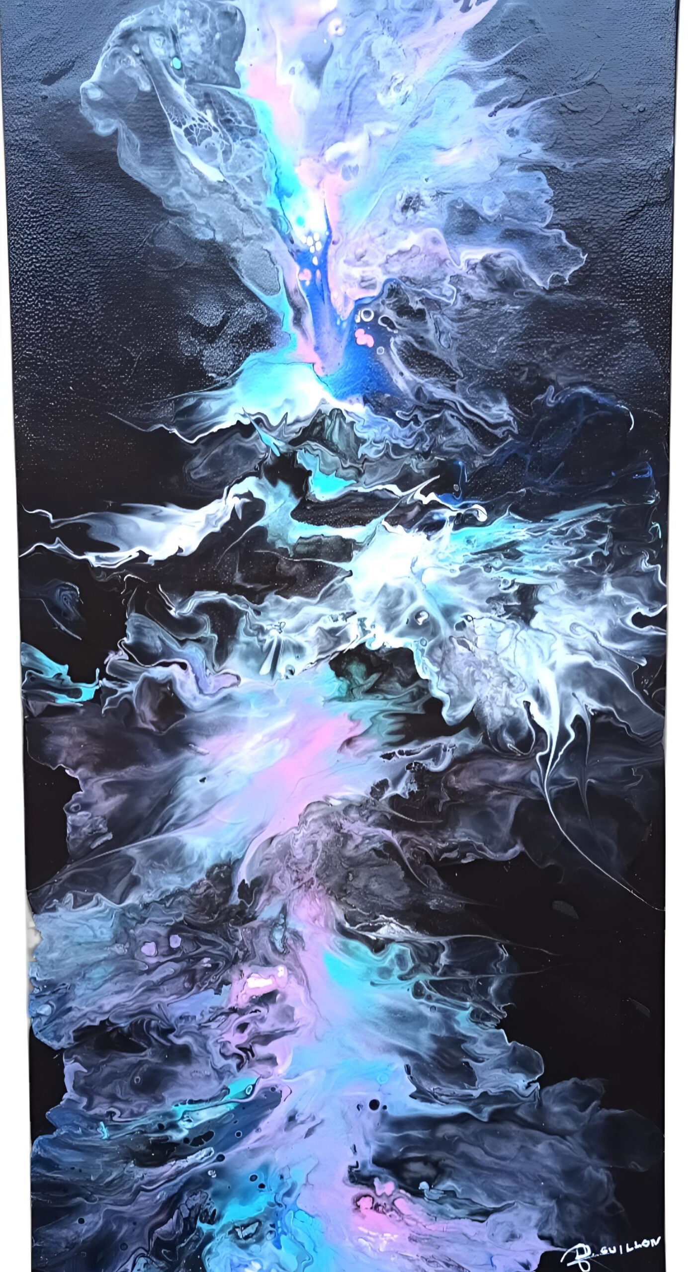 Tableau Danse Rose - Luminosité et Evasion