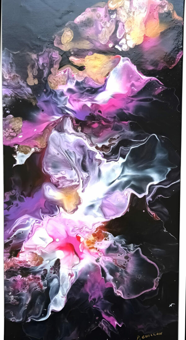 Tableau Fleurs de Lumière - Rayonnement et Vitalité