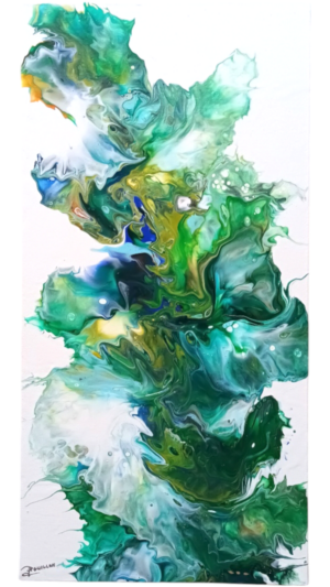 Tableau Émeraude – Harmonie et Vitalité
