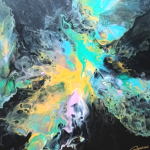 Tableau Galactique - Mystère et Luminosité