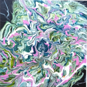 Tableau Tourbillon - Végétal et Minéral