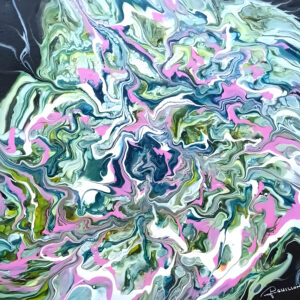 Tableau Tourbillon - Végétal et Minéral