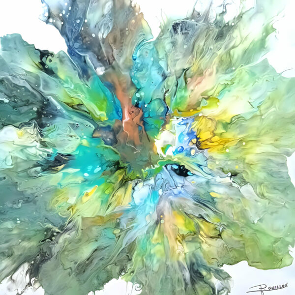 Tableau Au Coeur de la Forêt - Souffle végétal