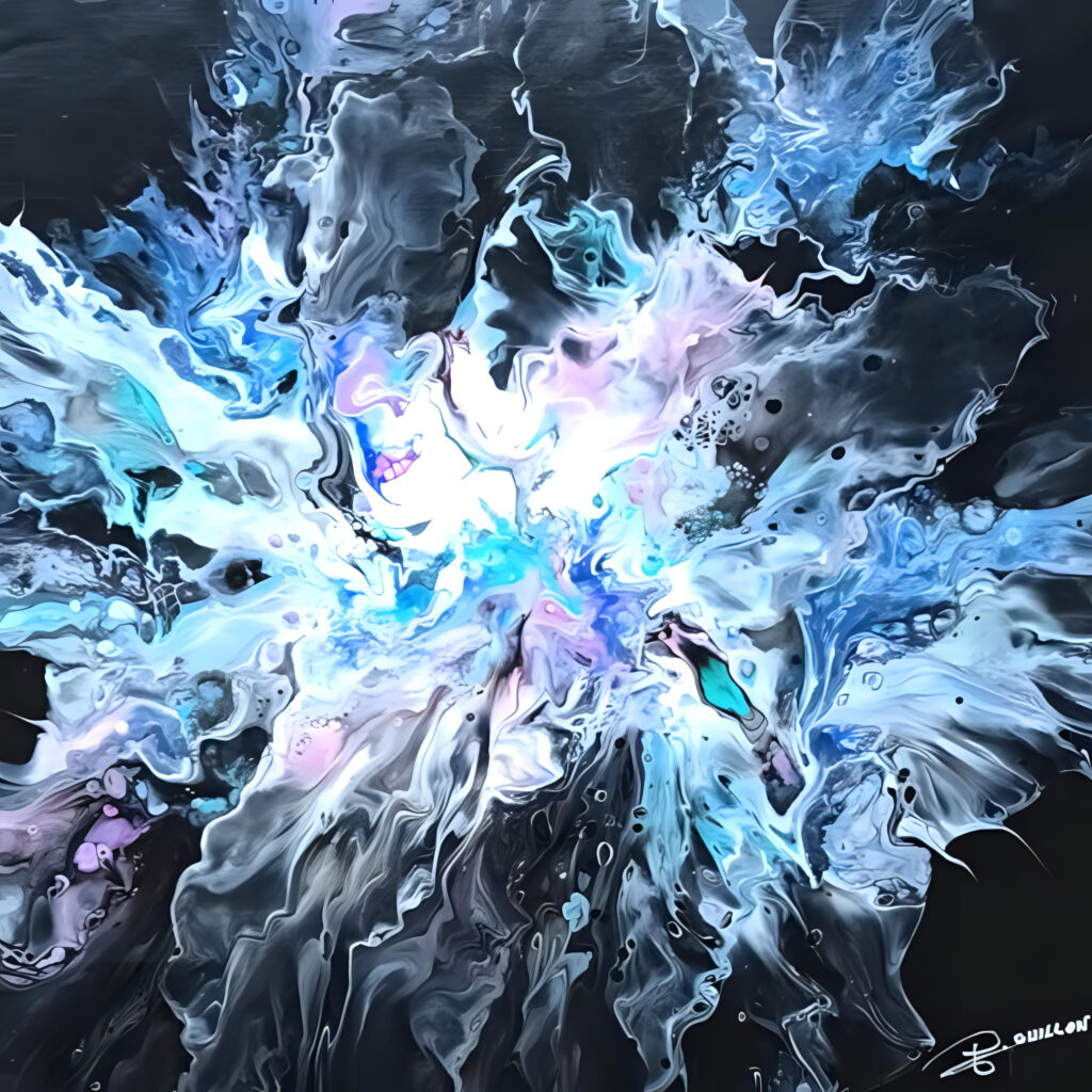Tableau Bouillon D' Eau - Fusion fluide