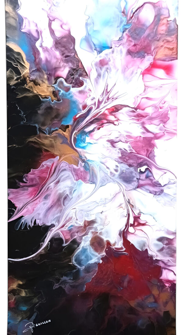 Tableau Flamboyant - Intensité et Lumière