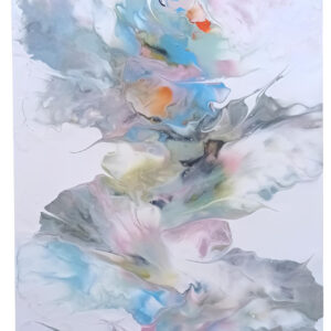 Tableau Explosion Pastel - Douceur et Poésie