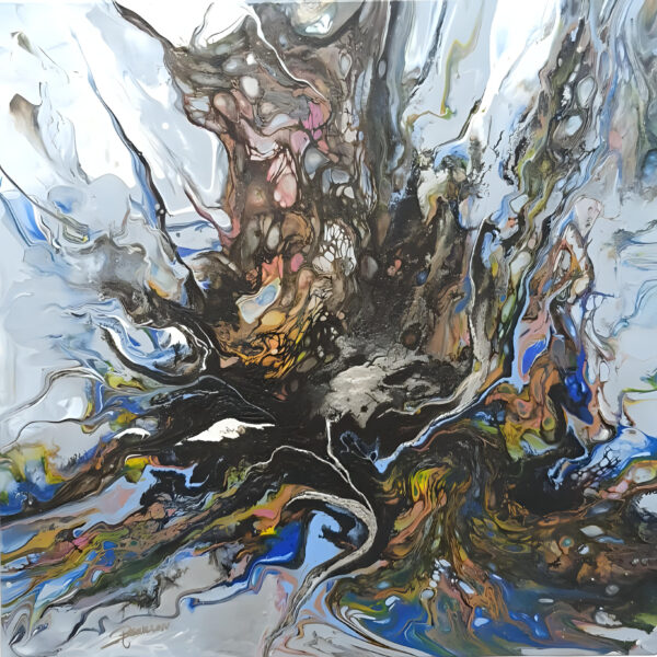 Tableau Fusion Terrestre - Puissance et Métamorphose