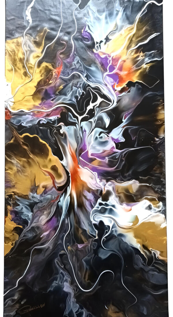 Tableau Aurore Nocturne - Chatoyant et Raffiné