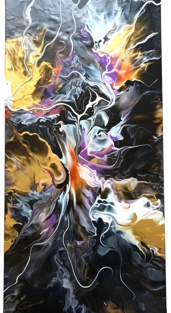 Tableau Aurore Nocturne - Chatoyant et Raffiné