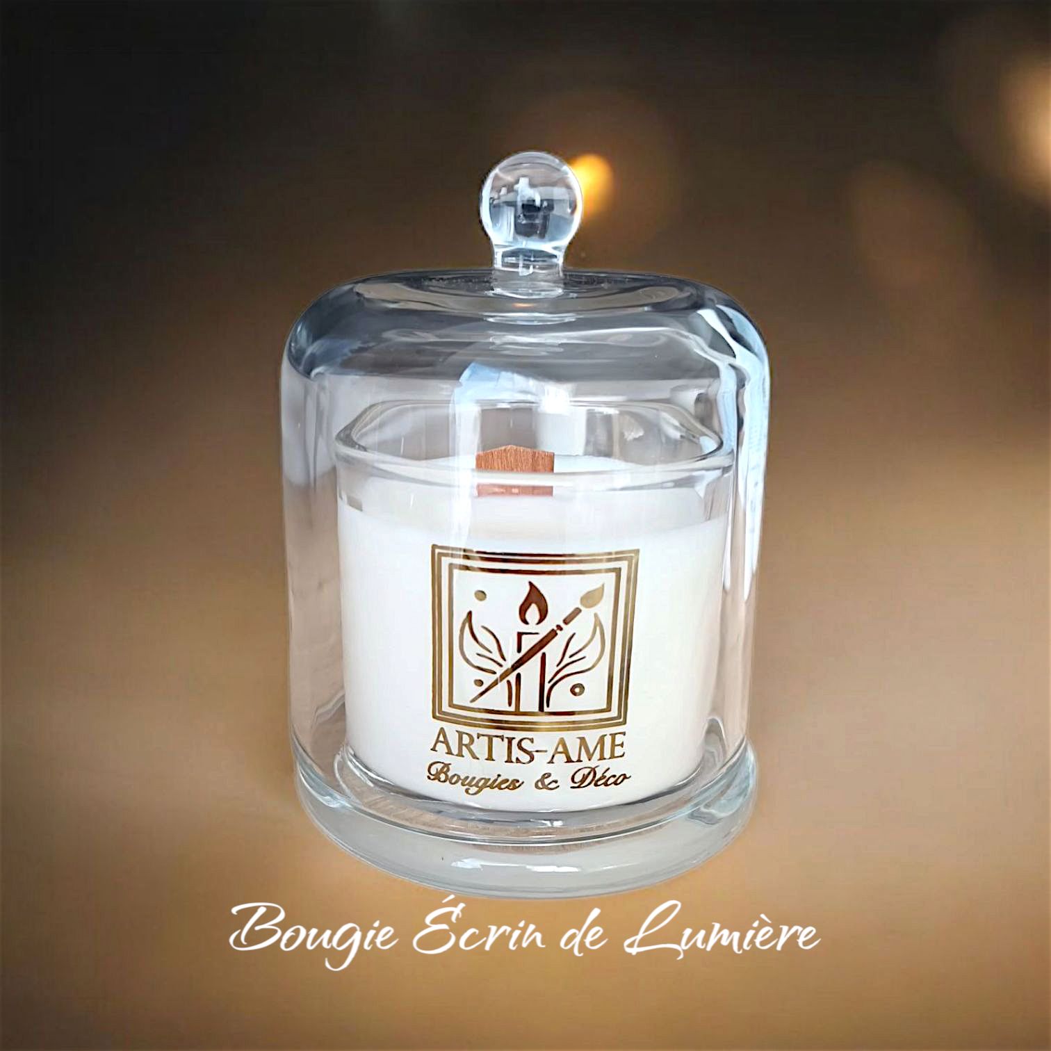 Bougie Parfumée "Ecrin de Lumière" - Elégance et Raffinement – Image 2