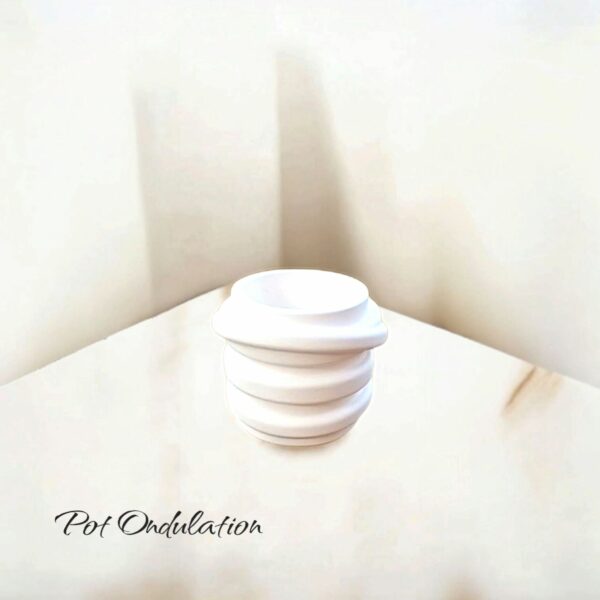Pot Ondulation - Naturel et Pureté