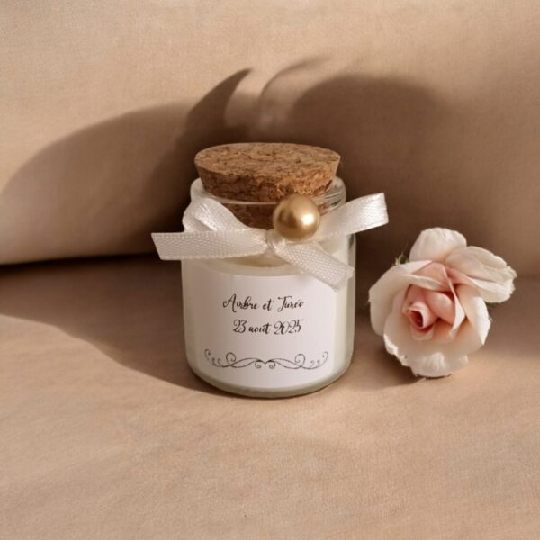 Bougie Mini Or - Cadeau et Personnalisation