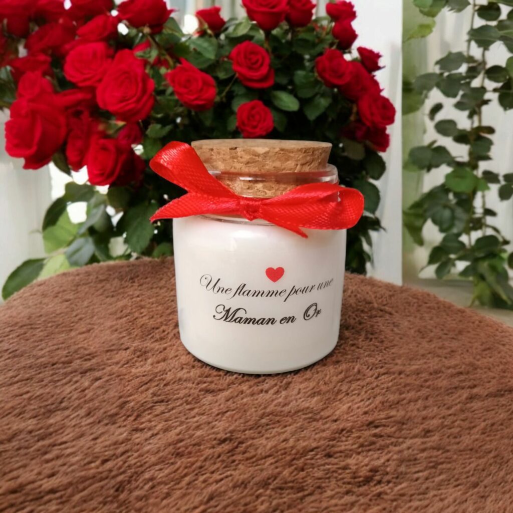 Mini Bougie Maman - Cadeau et Fête des Mères