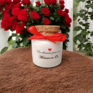 Mini Bougie Maman - Cadeau et Fête des Mères