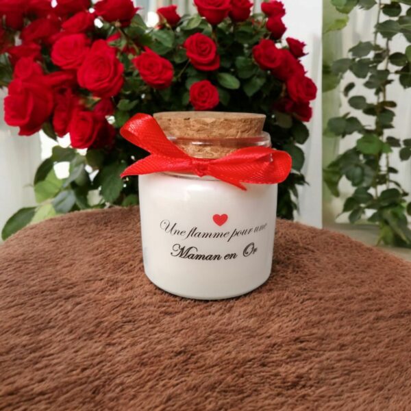 Mini Bougie Maman - Cadeau et Fête des Mères