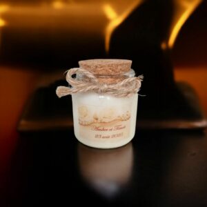 Bougie Mini Perles - Cadeau et Personnalisation