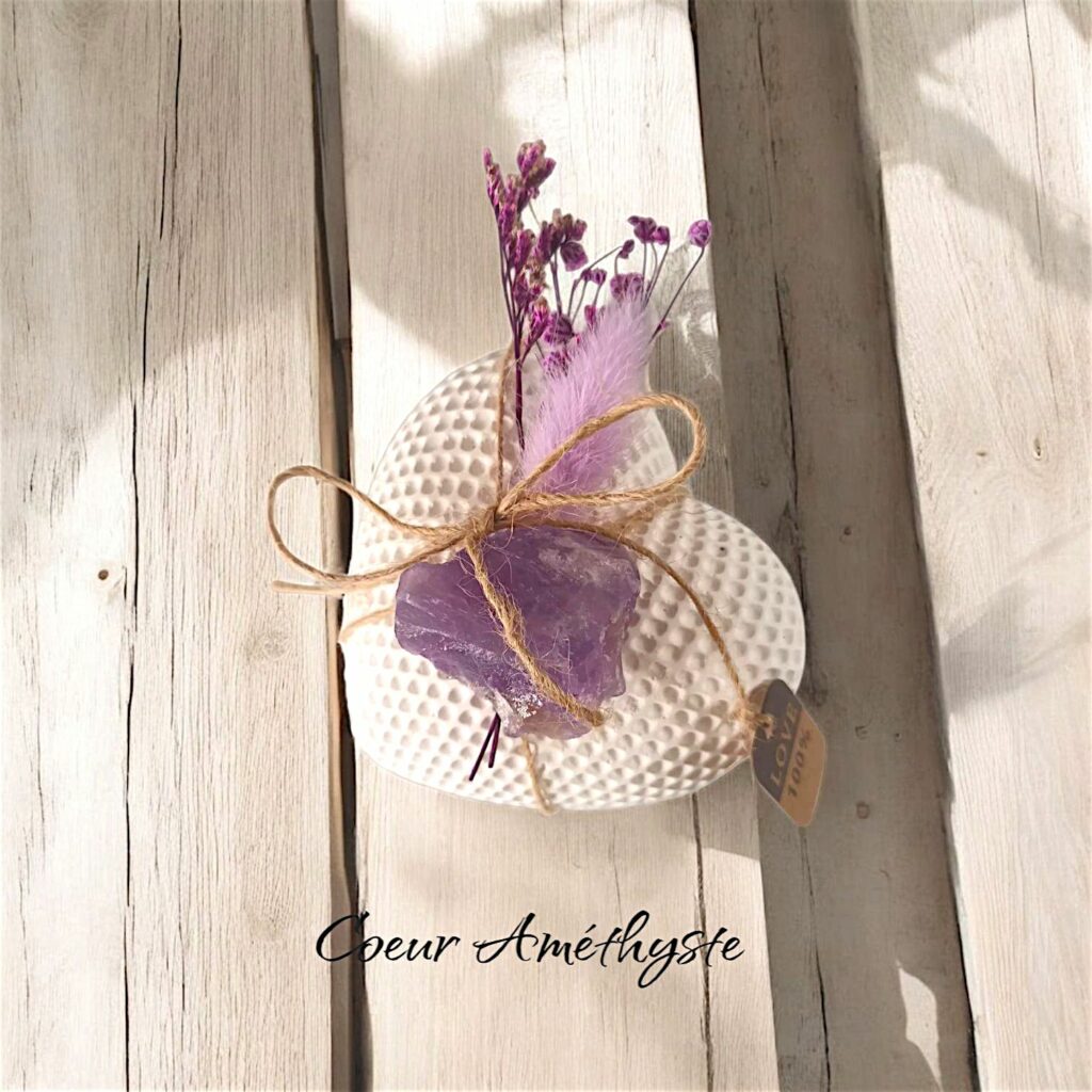 Coeur d' Améthyste - Décoration et Spiritualité