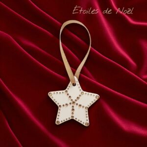 Etoile Contour Strass 10 - Féérie de Noël
