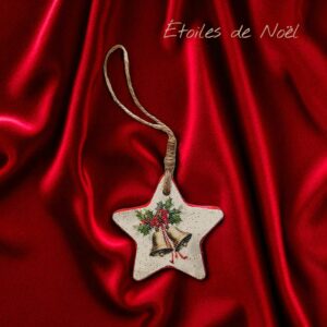 Etoile Cloches 5 - Décoration de Noël