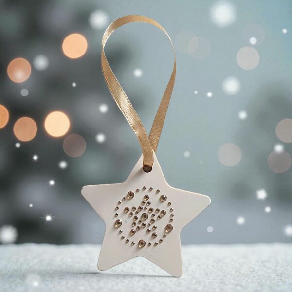 Etoiles Strass Cercle 2 - Noël et Fêtes