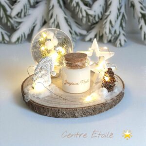 Centre de Table Etoile - Décoration de Noël
