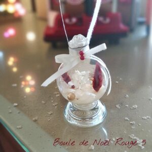 Boule de Noël Artisanale 5 - Sapin et Décoration