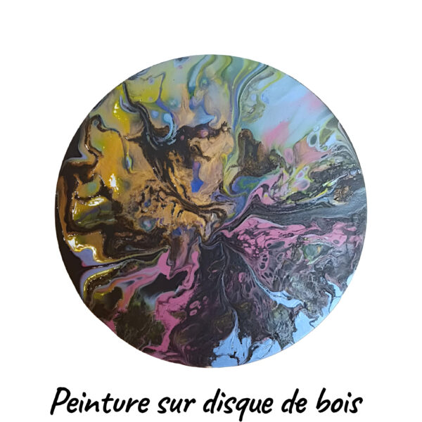 Tableau En Mouvement - Peinture Abstraite