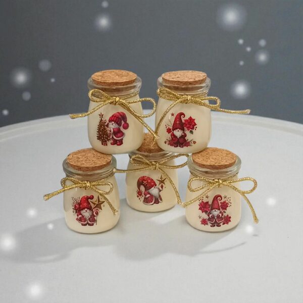 Bougie "Le Pot du Lutin" Parfumée Pomme Cannelle  - Gourmande et Chaleureuse